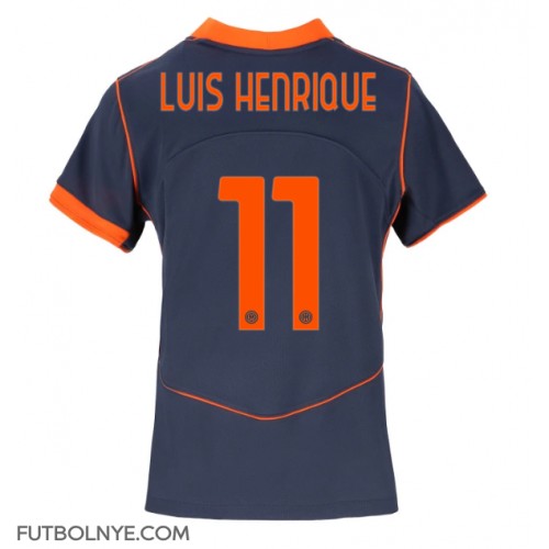 Camiseta Inter Milan Luis Henrique #11 Tercera Equipación para mujer 2025-26 manga corta